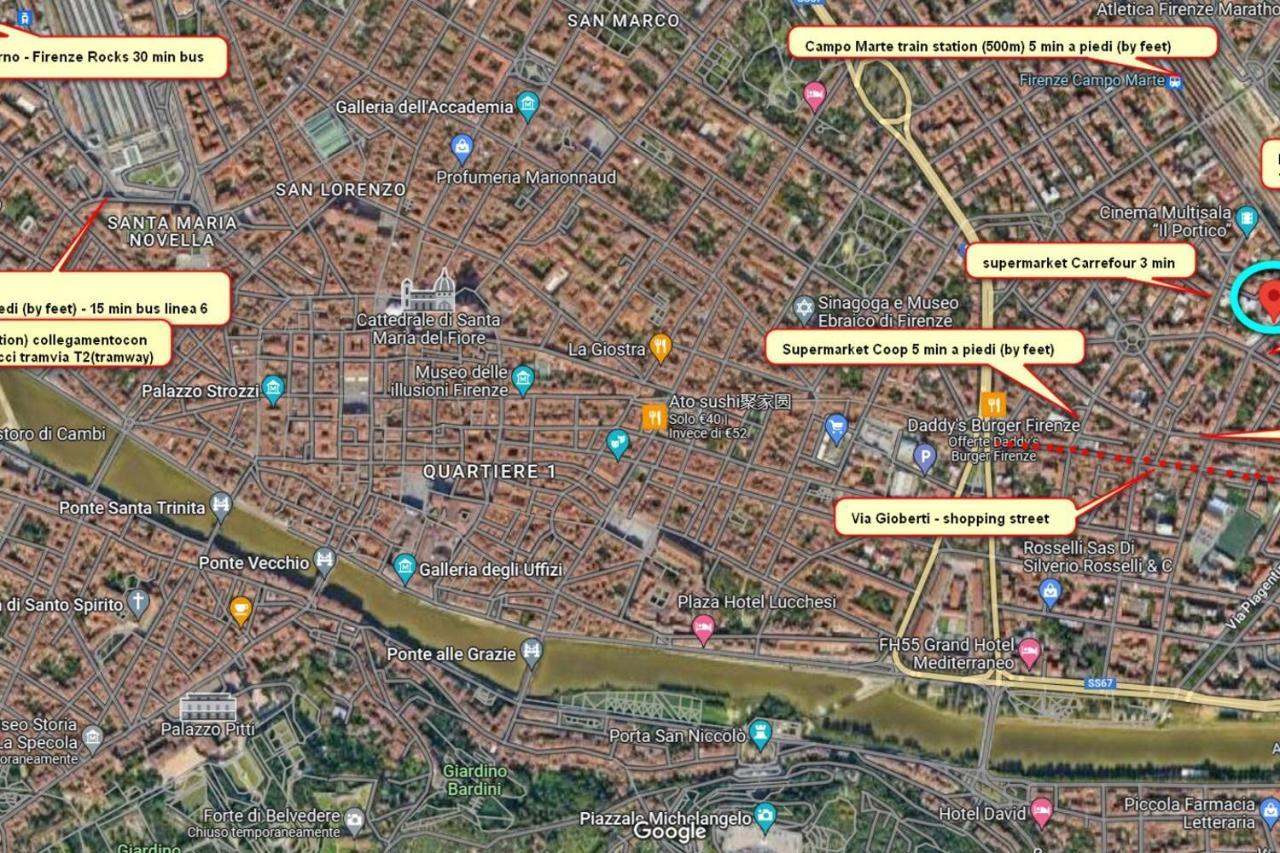 Dora'S House Firenze Apartment Exterior foto